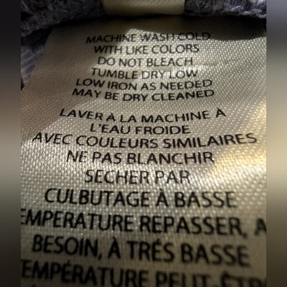 Anthropologie The Slim Boyfriend Jeans by Pilcro, blue with boho print Size 26 - Picture 11 of 17